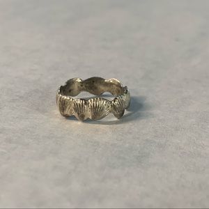 Women Shell Ring Band